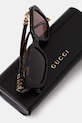 Akcesoria Gucci okulary przeciwsłoneczne damskie GG2152S brązowy