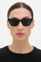 Saint Laurent okulary przeciwsłoneczne wayfarer damskie SL.889.SULPICE.THIN czarny