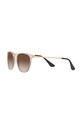 Dziewczynka Ray-Ban okulary przeciwsłoneczne dziecięce JUNIOR ERIKA 0RJ9060S brązowy