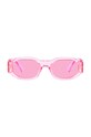 Versace okulary przeciwsłoneczne dziecięce 0VK4429U.G fioletowy AA00