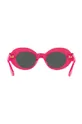 różowy Versace okulary przeciwsłoneczne dziecięce