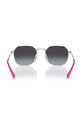 Ray-Ban okulary przeciwsłoneczne dziecięce fioletowy 0RJ9594S.G