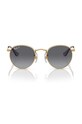 Ray-Ban ochelari de soare copii JUNIOR ROUND 0RJ9547S.G.Polarized portocaliu AA00