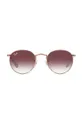 Дитячі сонцезахисні окуляри Ray-Ban ROUND рожевий