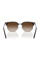Detské slnečné okuliare Ray-Ban NEW CLUBMASTER hnedá 0RJ9116S