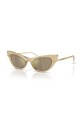 Detské slnečné okuliare Dolce & Gabbana zlatá 0DX4008