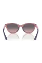 Emporio Armani okulary przeciwsłoneczne dziecięce różowy 0EK4003