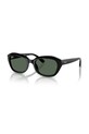 Ray-Ban okulary przeciwsłoneczne dziecięce czarny 0RJ9081S
