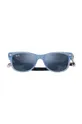 Otroška sončna očala Ray-Ban Junior New Wayfarer mornarsko modra