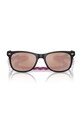 Детские солнцезащитные очки Ray-Ban Junior New Wayfarer 0RJ9052S чёрный AA00