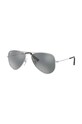 Детские солнцезащитные очки Ray-Ban Junior Aviator серый 0RJ9506S.Lustrzane