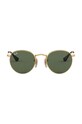 Ray-Ban okulary przeciwsłoneczne dziecięce JUNIOR ROUND 0RJ9547S zielony AA00
