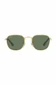 Ray-Ban okulary przeciwsłoneczne dziecięce JUNIOR FRANK zielony