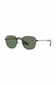 Дитячі сонцезахисні окуляри Ray-Ban Frank Kids зелений 0RJ9557S