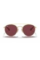 Детские солнцезащитные очки Ray-Ban Round Double Bridge 0RJ9647S золотой AA00