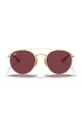 Ray-Ban ochelari de soare copii Round Double Bridge 0RJ9647S aur AA00