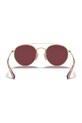 Ray-Ban ochelari de soare copii Round Double Bridge aur 0RJ9647S