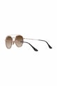 Detské slnečné okuliare Ray-Ban Round Double Bridge 0RJ9647S hnedá