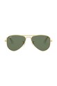 Detské slnečné okuliare Ray-Ban Junior Aviator JUNIOR AVIATOR 0RJ9506S.K zelená AA00