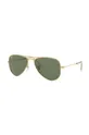 зелений Дитячі сонцезахисні окуляри Ray-Ban Junior Aviator Дитячий