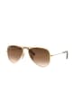 Ray-Ban ochelari de soare copii Junior Aviator maro 0RJ9506S.K