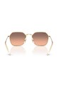 Детские солнцезащитные очки Ray-Ban бежевый 0RJ9594S