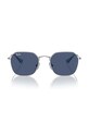 Dětské sluneční brýle Ray-Ban 0RJ9594S modrá AA00