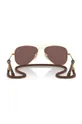brązowy Ray-Ban okulary przeciwsłoneczne dziecięce JUNIOR AVIATOR