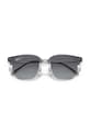 Ray-Ban ochelari de soare copii NEW CLUBMASTER 0RJ9116S.Polarized albastru