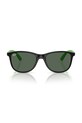 Ray-Ban okulary przeciwsłoneczne dziecięce 0RJ9077S zielony AA00