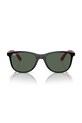 Ray-Ban okulary przeciwsłoneczne dziecięce 0RJ9077S czarny AA00