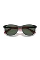 Ray-Ban okulary przeciwsłoneczne dziecięce 0RJ9077S czarny