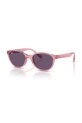 Ray-Ban ochelari de soare copii roz 0RJ9080S