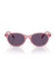 Ray-Ban ochelari de soare copii 0RJ9080S roz AA00