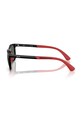 Chłopiec Ray-Ban okulary przeciwsłoneczne dziecięce 0RJ9084S czerwony