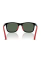 Ray-Ban okulary przeciwsłoneczne dziecięce czerwony 0RJ9084S