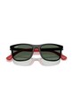 Ray-Ban okulary przeciwsłoneczne dziecięce 0RJ9084S czerwony