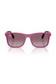 Ray-Ban okulary przeciwsłoneczne dziecięce 0RJ9084S fioletowy AA00