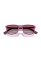 Ray-Ban okulary przeciwsłoneczne dziecięce 0RJ9084S fioletowy