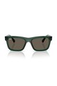Ray-Ban okulary przeciwsłoneczne dziecięce 0RJ9196S zielony AA00