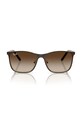 Ray-Ban okulary przeciwsłoneczne dziecięce 0RJ9551S brązowy AA00