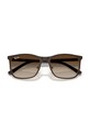 Ray-Ban okulary przeciwsłoneczne dziecięce 0RJ9551S brązowy