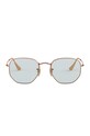 Ray-Ban - Naočale Hexagonal Flat 0RB3548N.91310Y.51 plava AA00