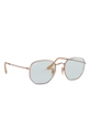 Ray-Ban - Okulary Hexagonal Flat 0RB3548N.91310Y.51 Materiał syntetyczny, Metal,