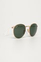 Slnečné okuliare Ray-Ban ROUND METAL zlatá 0RB3447.001.53
