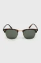 Сонцезахисні окуляри Jack & Jones коричневий