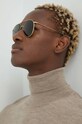 Burberry ochelari de soare uniforme aur 0BE3108