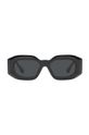 Versace okulary przeciwsłoneczne prostokątne czarny 0VE4425U