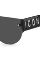 DSQUARED2 okulary przeciwsłoneczne ICON.0002/S czarny