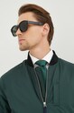 Gucci okulary przeciwsłoneczne jednolita zielony GG1140SK